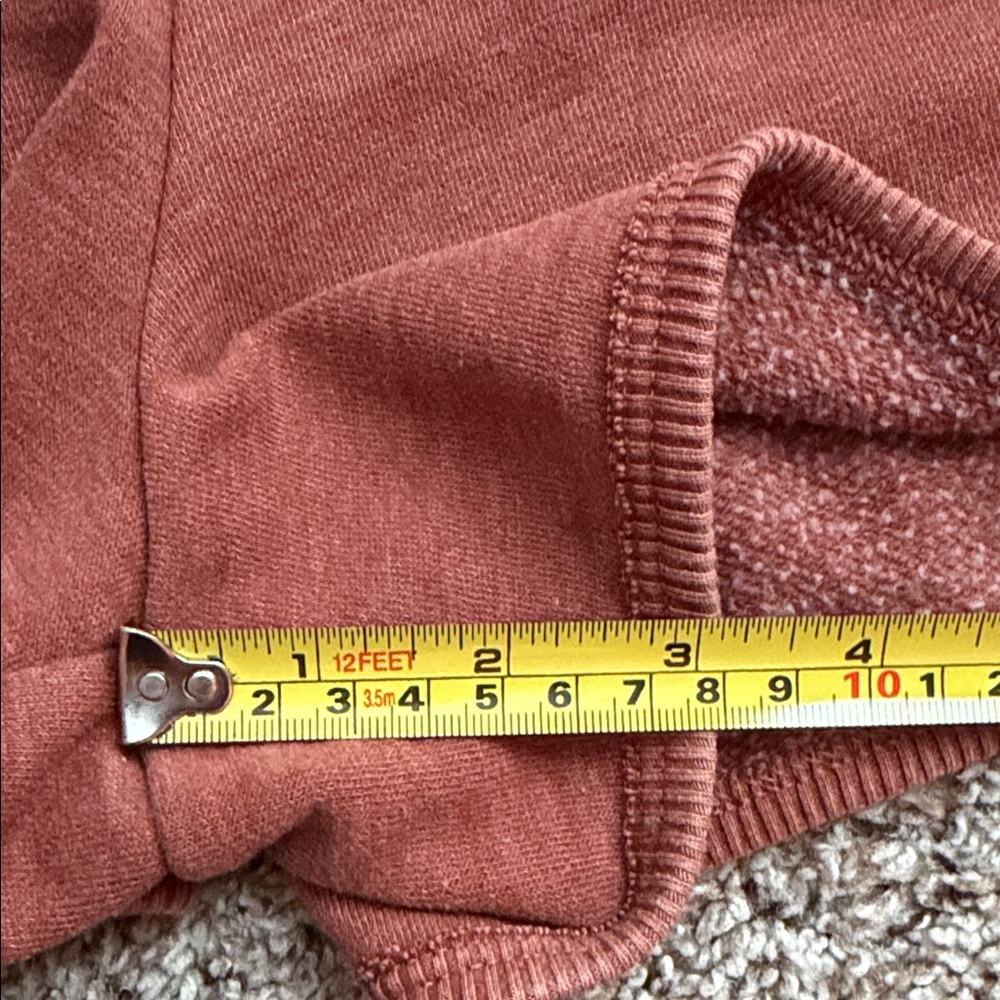 AERIE SLEEVELESS RUST DRAWSTRING ROMPER - Picture 11 of 12